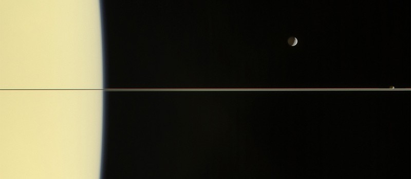 Кольца Сатурна — посмертное фото Cassini