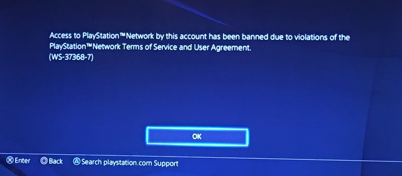 Геймера забанили в PSN после угроз отцом из Sony