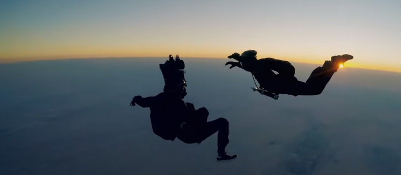 Как снимали прыжок с парашютом из фильма "Миссия невыполнима: Последствия"