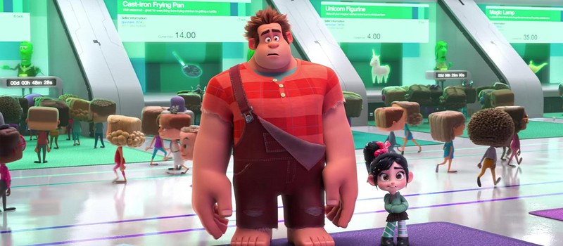 В новом трейлере "Ральф против интернета" герои встречают принцесс Disney