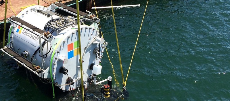 Microsoft установила дата-центр на дне моря