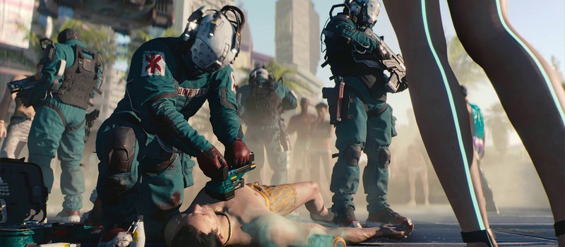 Спекулянты просят 500 долларов за бесплатную фигурку Cyberpunk 2077 с E3 2018