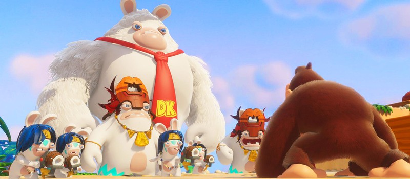 Релизный трейлер дополнения Donkey Kong Adventure для Mario + Rabbids Kingdom Battle