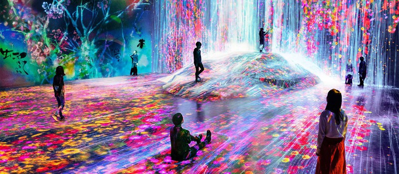 В Токио открылся музей цифрового психоделического искусства