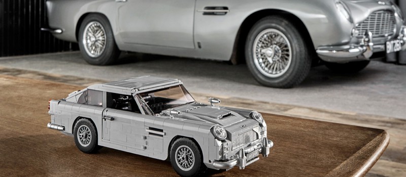 Aston Martin Джеймса Бонда из LEGO