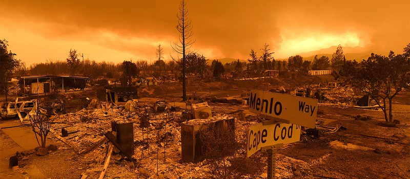 Пожары в очередной раз превратили часть Калифорнии в Fallout
