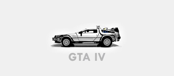 Мод для GTA IV с рабочим ДеЛорианом перемещающим во времени