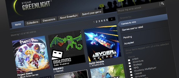 Valve объявили о запуске Steam Greenlight