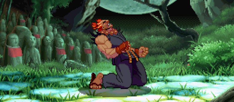 Анимация для Street Fighter III: 3rd Strike была скопирована из клипа 80-ых