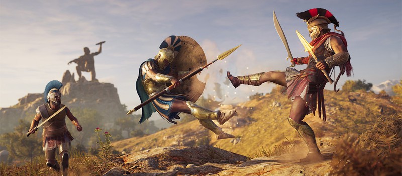 Спартанский царь Леонид в новом геймплее Assassin's Creed: Odyssey