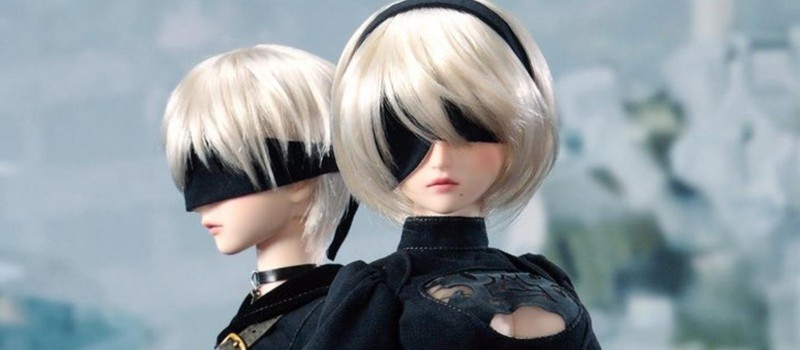 Куклы 2B и 9S из NieR: Automata выглядят потрясающе