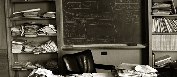 Sunday Science: кабинет Эйнштейна в день его смерти