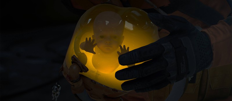 Кодзима показал фигурку младенца в емкости из Death Stranding — с подсветкой