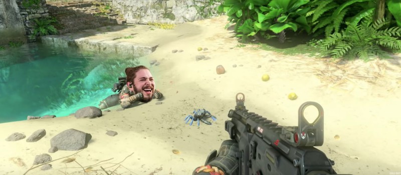 Post Malone орет на краба — странные ролики от игроков Call of Duty: Black Ops 4