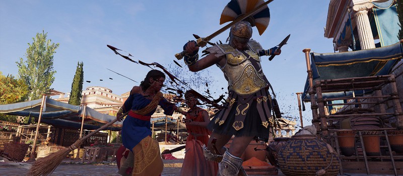 Мирные жители в Assassin’s Creed Odyssey могут убить главного героя