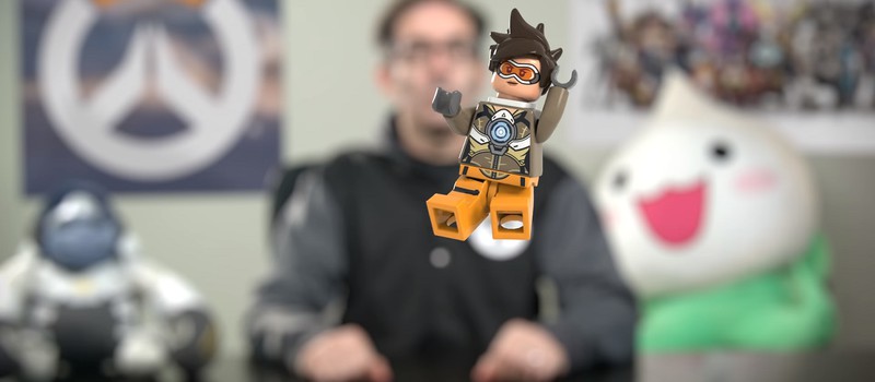 Крошечная Трейсер в тизере специального набора LEGO Overwatch