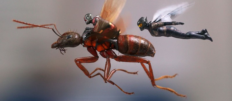 Как создавались визуальные эффекты в кинокомиксе "Человек-муравей и Оса"