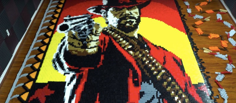 Постер Red Dead Redemption 2 из 29 375 костей домино