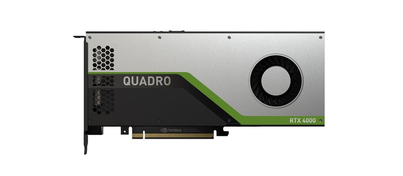 Nvidia представила рабочий GPU Quadro RTX 4000