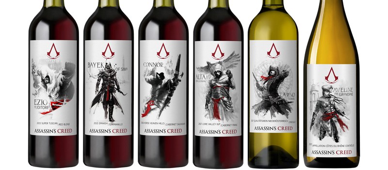 В США можно купить коллекцию вин Assassin’s Creed