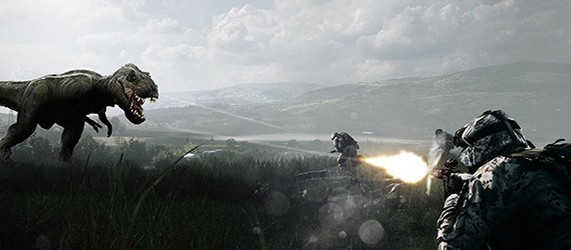 В Battlefield 3: Aftermath наконец появится динозавр?
