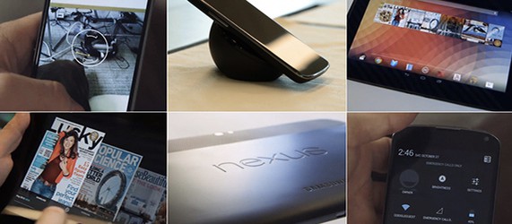Google представили Nexus 4 и Nexus 10