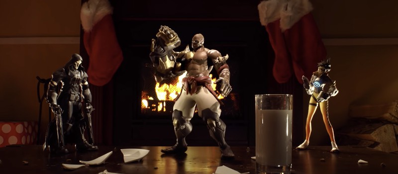 Как снимали рождественскую короткометражку Overwatch