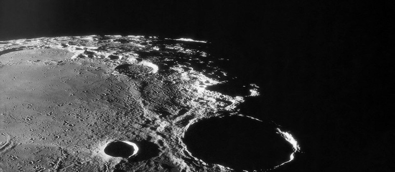 В минутном ролике были смоделированы падения метеоритов на Луну за миллиард лет