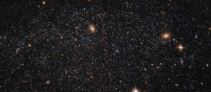 Телескоп "Хаббл" помог ученым обнаружить ранее невиданную галактику