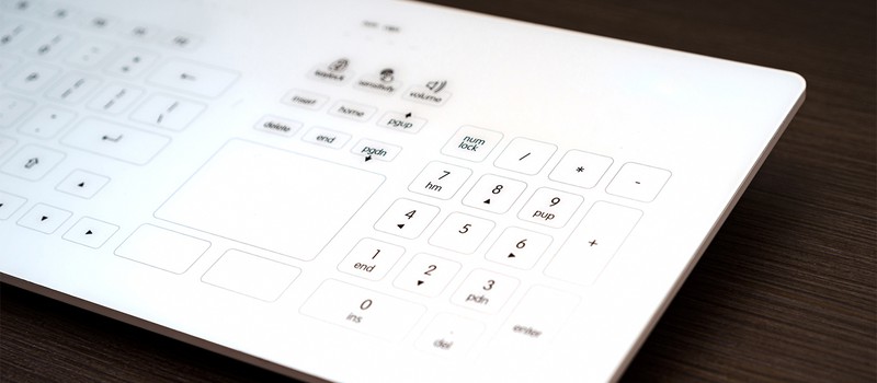 Apple оформила патент на трансформируемую стеклянную клавиатуру