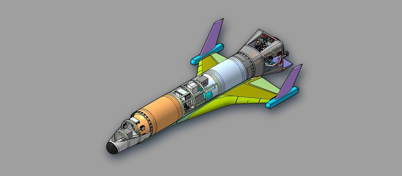 Схема и план работы российского космического дрона