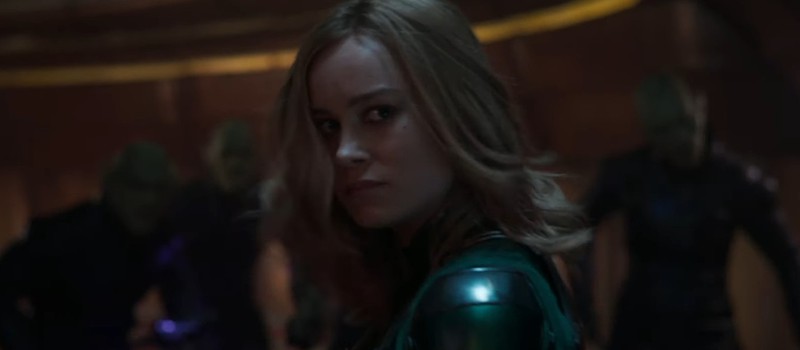 В новом рекламном ролике "Капитан Марвел" героиня передразнивает Скруллов
