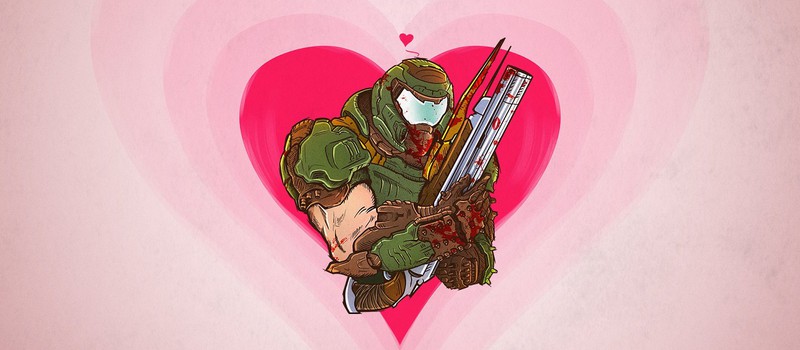 Открытки и поздравления разработчиков игр ко "Дню всех влюбленных"