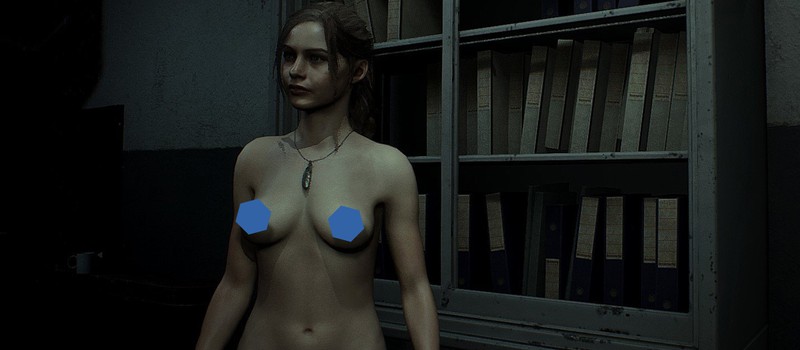 Вышел мод на полностью оголенную Клэр в ремейке Resident Evil 2