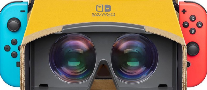 Nintendo анонсировала VR-набор для конструктора Labo