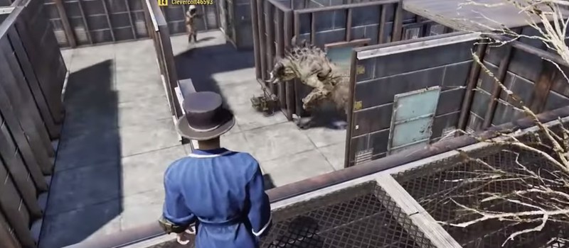 Игрок Fallout 76 создал лабиринт с Когтем Смерти
