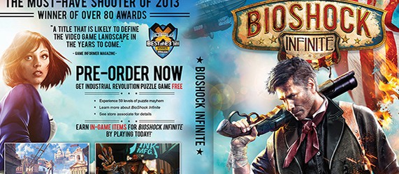 Бокс-арт Bioshock Infinite рассчитан на тех, кто не разбирается в играх