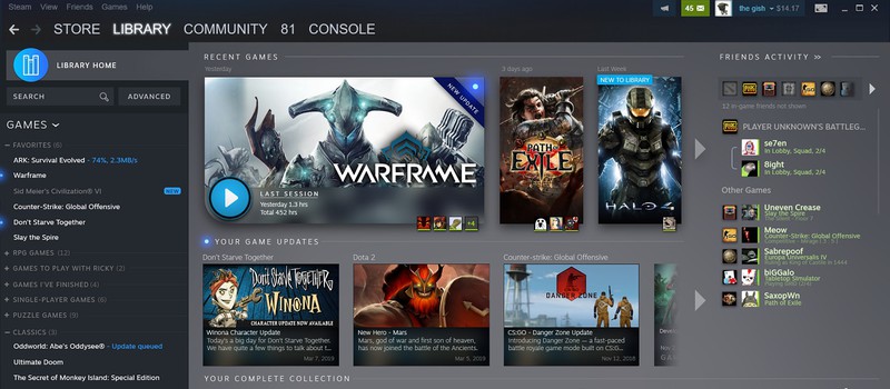 GDC 2019: Valve показала редизайн библиотеки Steam
