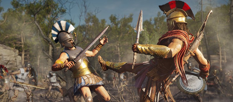 Меч из презентации Assassin's Creed Odyssey с E3 2018 добавили в игру