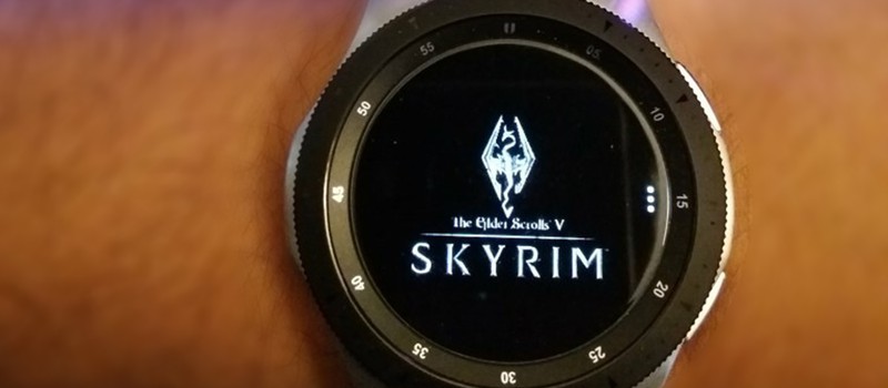 Как "запустить" Skyrim на умных часах