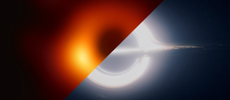 Почему первое изображение черной дыры не похоже на то, что было в "Интерстеллар"