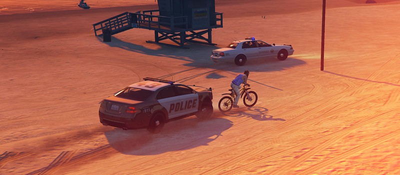 Геймеры создают серьезные проблемы игрокам-полицейским на ролевых серверах GTA V
