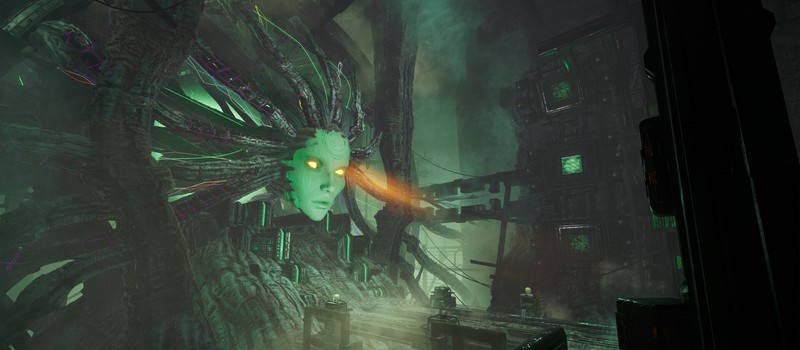 Художник Sledgehammer воссоздал сцену с Shodan из System Shock 2