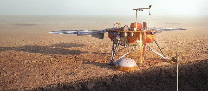 Аппарат NASA впервые зафиксировал на Марсе землетрясение