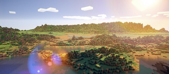 Земля воссоздана в Minecraft, масштаб 1:1500
