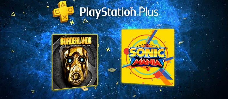 В июне будет щедрый PS Plus: Sonic Mania и Borderlands: The Handsome Collection