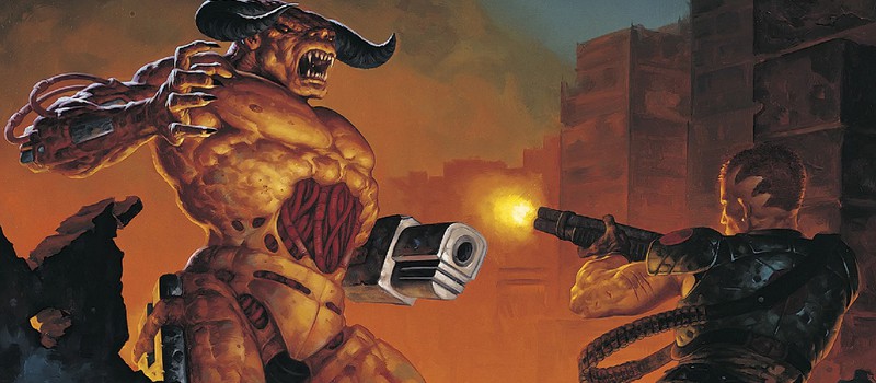 Моддер добавил песика-компаньона в Doom II