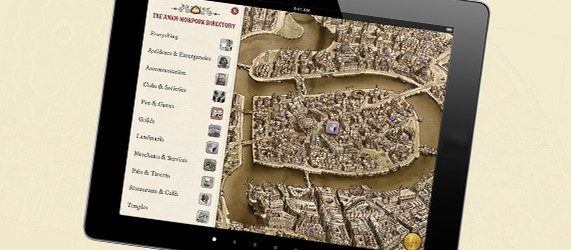 Интерактивная карта Анк-Морпорка для iOS