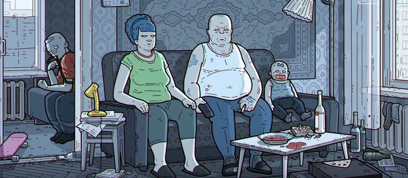 Аниматор создал жесткую русскую версию интро "Симпсонов"