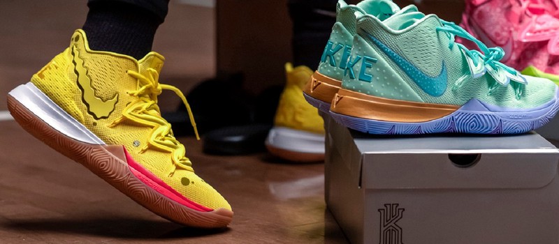Nike выпустит кроссовки в расцветке мультфильма "Губка Боб Квадратные Штаны"